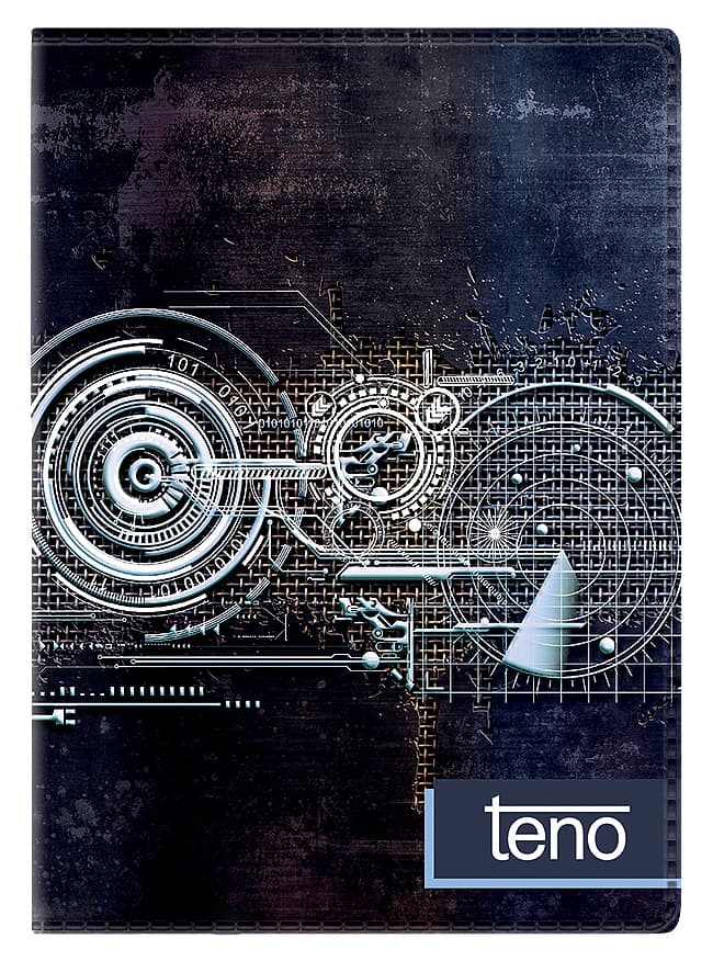 Kalendarz TENO IMPRESS notesowy N1 145x194mm 2026 TELEGRAPH