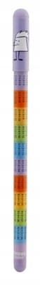Długopis wymazywalny Tabliczka mnożenia 0,5mm niebieski HA 4120 01TM-3 Happy Color