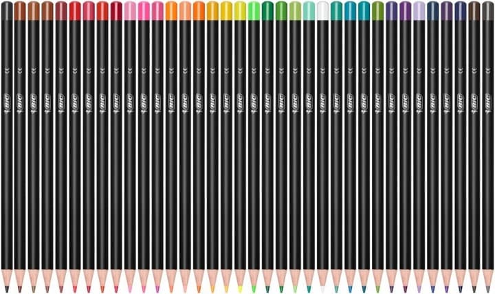 Kredki ołówkowe 36 kolorów INTENSITY Premium metalowe opakowanie 510022 BIC