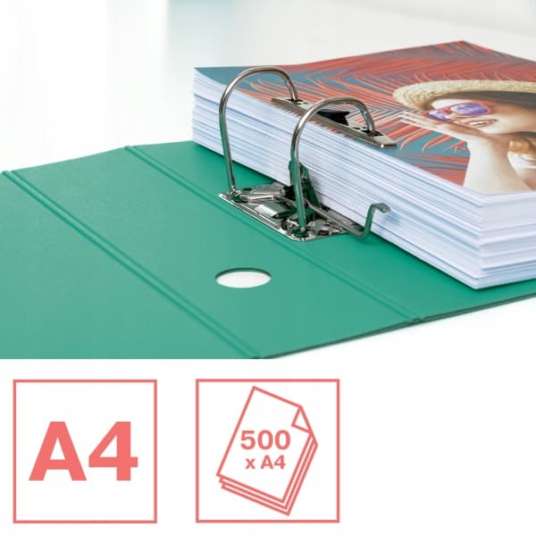 Segregator A4/80mm COLOUR'ICE zielony ESSELTE 626218