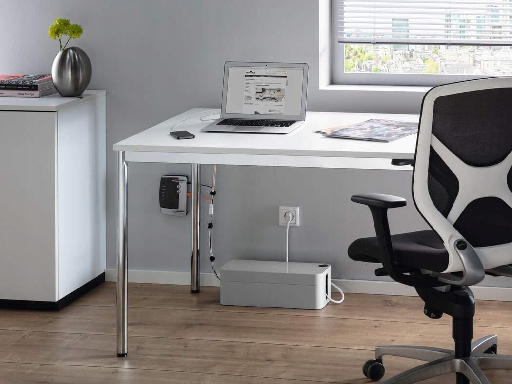 Pojemnik CAVOLINE BOX L na kable duży szary 503010 DURABLE