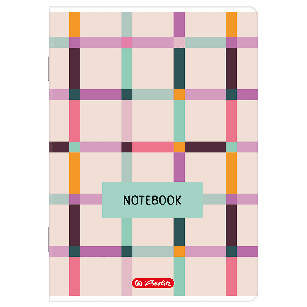 Zeszyt A5 96k kratka z marginesem mix 400206359 HERLITZ