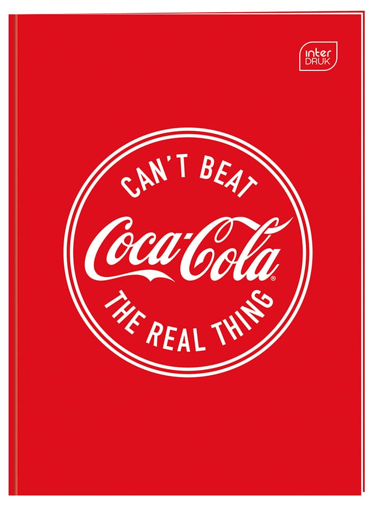 Zeszyt A4 60k kratka 70g M Hybrid COCA COLA INTERDRUK