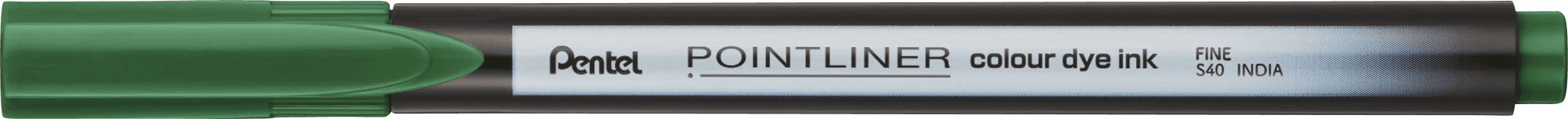 Cienkopis POINTLINER COLOUR zielony S40-D PENTEL