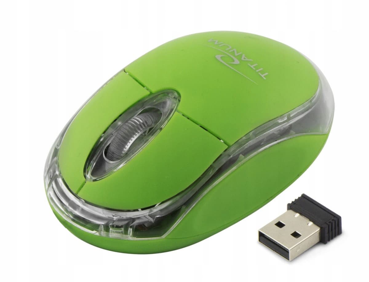 Mysz bezprzewodowa EXTREME HARRIER zielona 3D optyczna XM105G