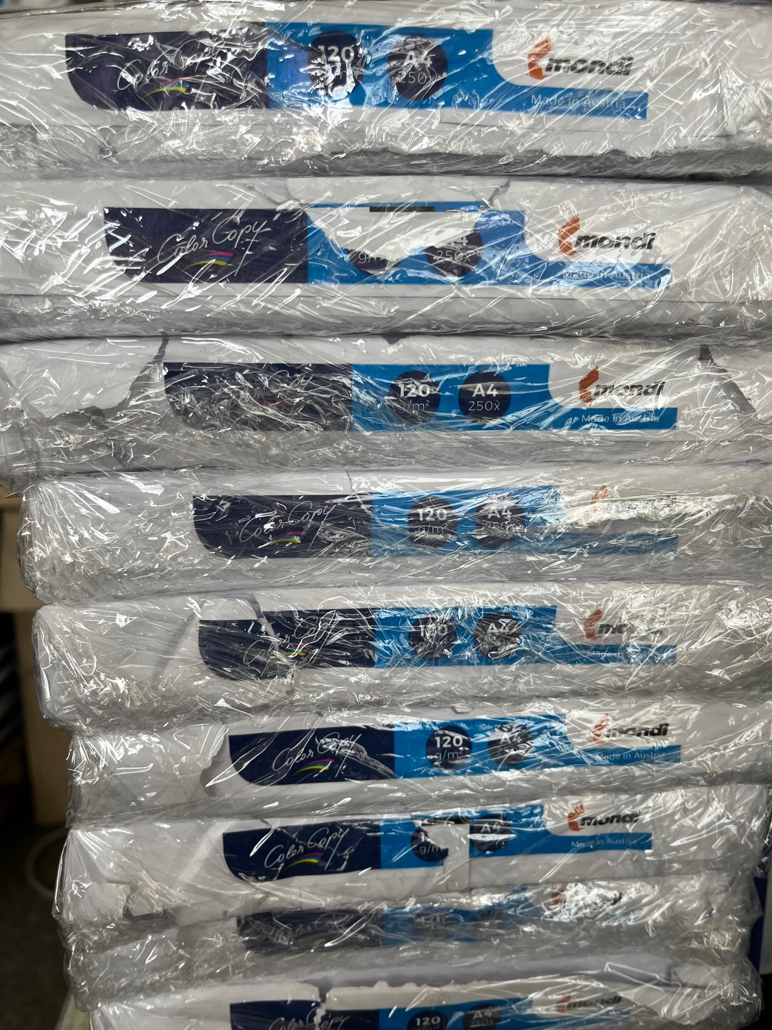 Papier ksero A4 COLOR COPY 120g. USZKODZONE OPAKOWANIE 250 ark.CC412