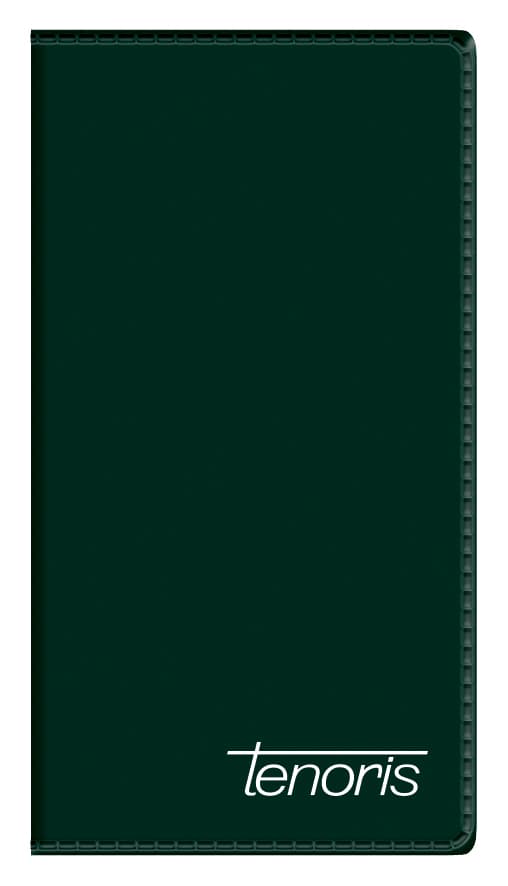 Kalendarz TENORIS notesowy N2 102x193mm 2026 TELEGRAPH