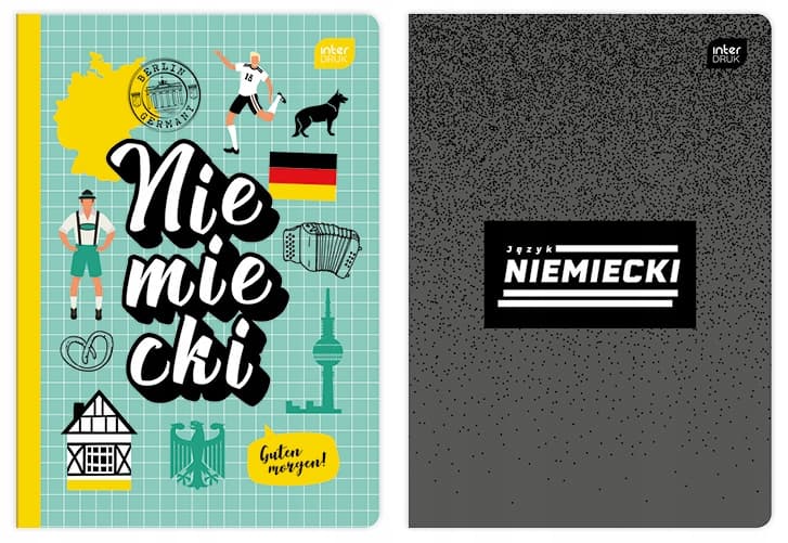 Zeszyt A5 60k JĘZYK NIEMIECKI INTERDRUK