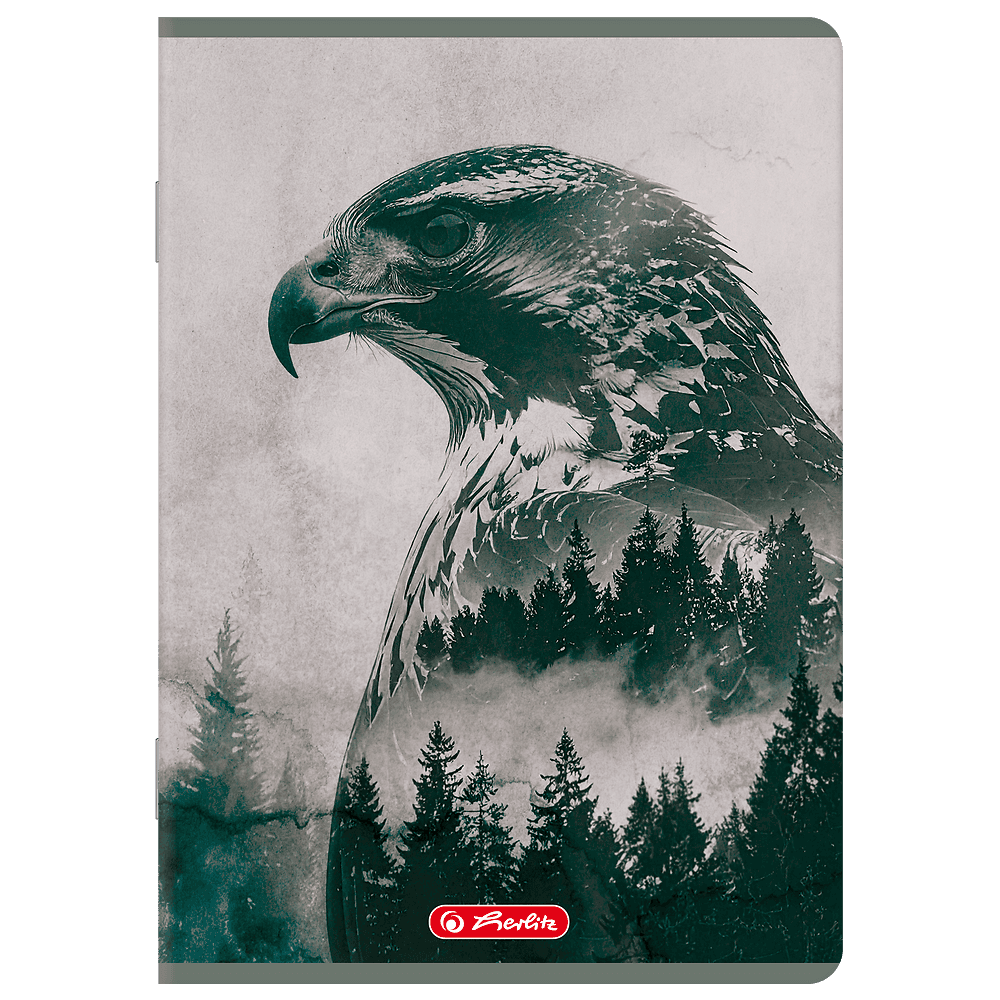 Zeszyt A5 60k kratka z marginesem WILD 400206388 HERLITZ