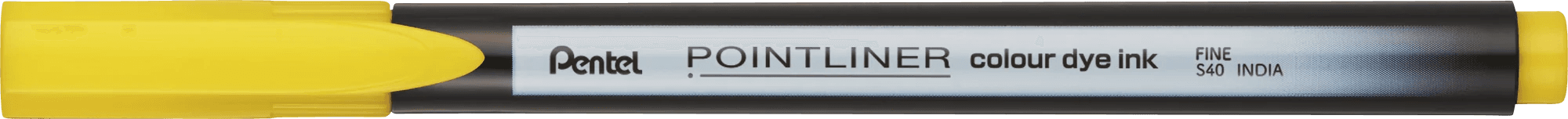 Cienkopis POINTLINER COLOUR żółty S40-G PENTEL