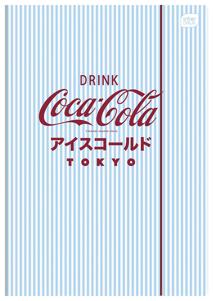 Teczka A4 z gumką Soft Touch COCA COLA INTERDRUK