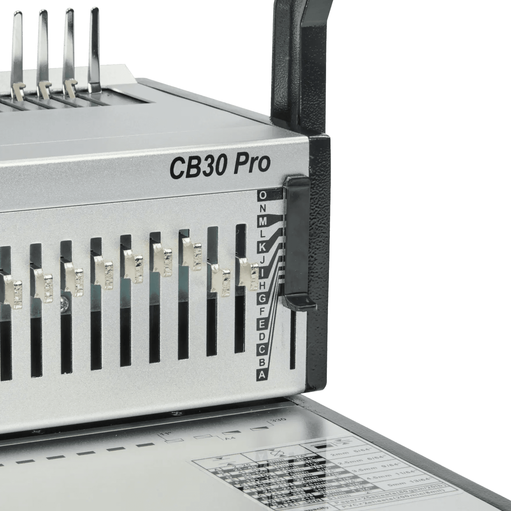 Bindownica profesjonalna grzbietowa CB30 Pro dziurkowanie 30k bindowanie 500k 4410044 GBC
