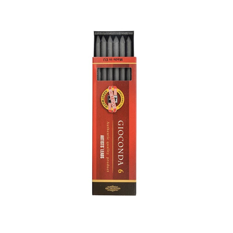 Grafity do ołówków mechanicznych 2B 5.6mm (6szt.) 4865 KOH-I-NOOR