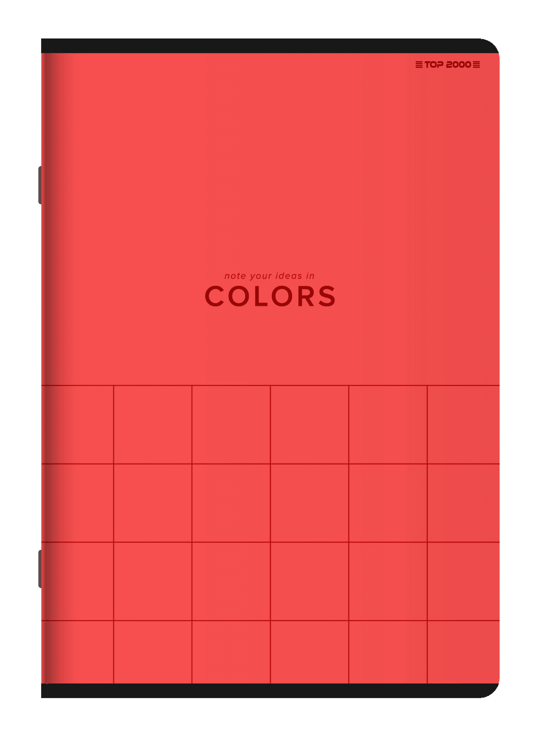Zeszyt A5 32k kratka margines COLORS 400169181 TOP 2000