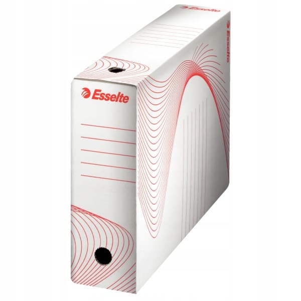 Pudło archiwizacyjne ESSELTE BOXY 100mm białe 128201 / 128102