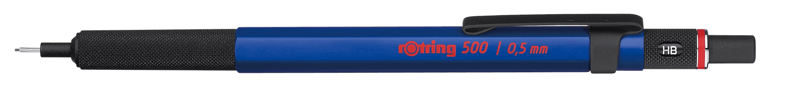 Ołówek aut. 0,5mm HB ROTRING 500 niebieski 2164105