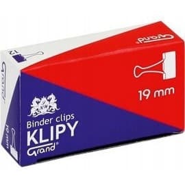 Klip biurowy 19mm do dokumentów (3/4 cala) praktyczny 110-1092 GRAND