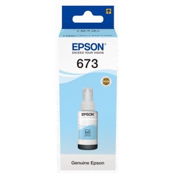 Tusz EPSON (T6735/C13T67354A) niebieski jasny 70ml