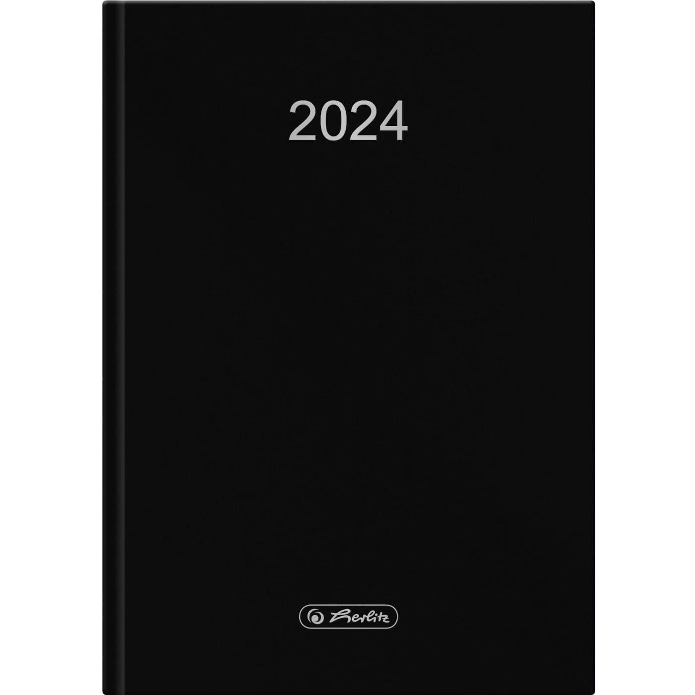 Kalendarz dzienny Szefa A5 czarny 2024 9588310 HERLITZ