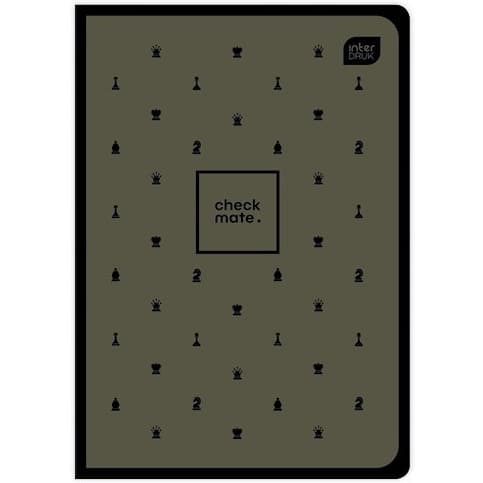 Zeszyt A5 60k kratka 70g SOFT TOUCH CHESS INTERDRUK