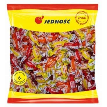 Cukierki TYCI karmelki twarde o smakach owocowych 1kg