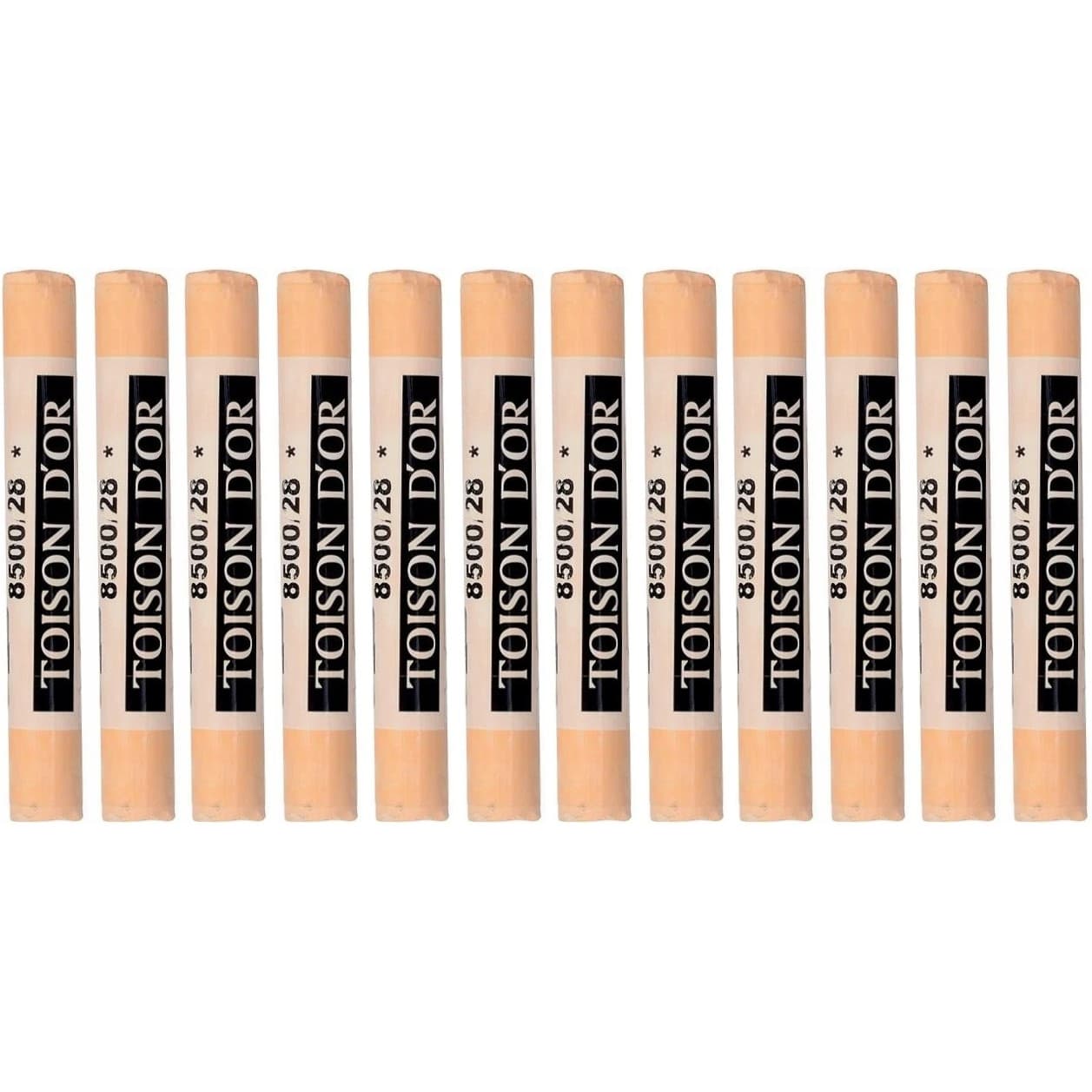 Kredki pastele suche 8500/28 (12szt.) Light orange KOH-I-NOOR