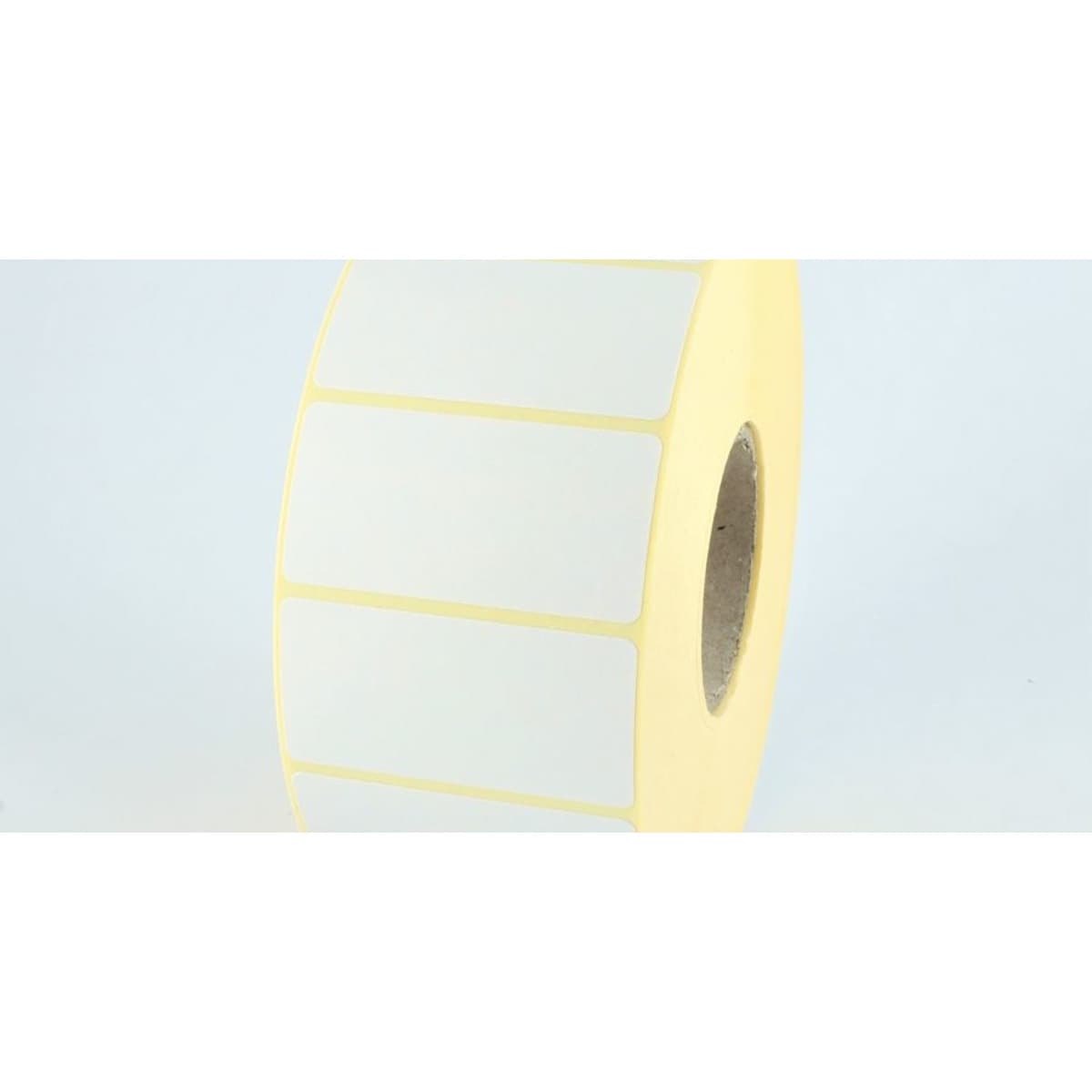 Etykieta termiczna na roli BULK 58x25mm (1500szt) gilza 40mm eco/białe/klej akrylowy/zaokrąglone rogi