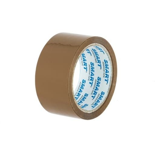 Taśma pakowa kauczuk 48x66y brązowa TAN 100.571 SOLVENT SMART/HAVANA 571/SM01