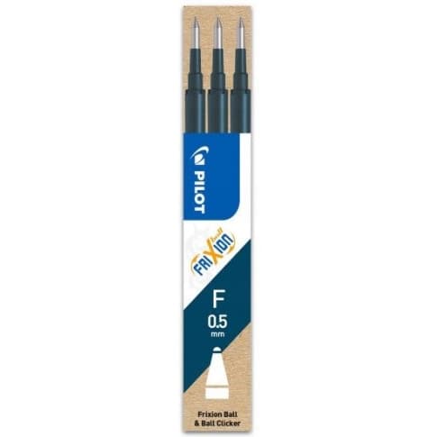 Wkład FRIXION CLIKER 0,5mm granatowy (3szt) PIBLS-FR5-BB-S3-E PILOT