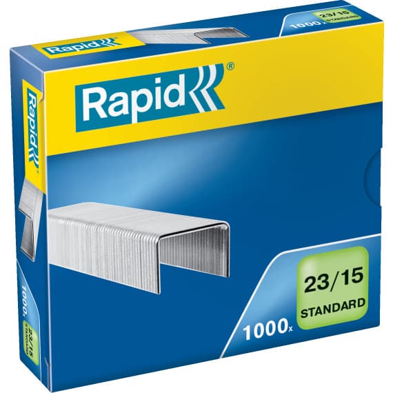 Zszywki RAPID STANDARD 23/15 (1000szt) 24869600