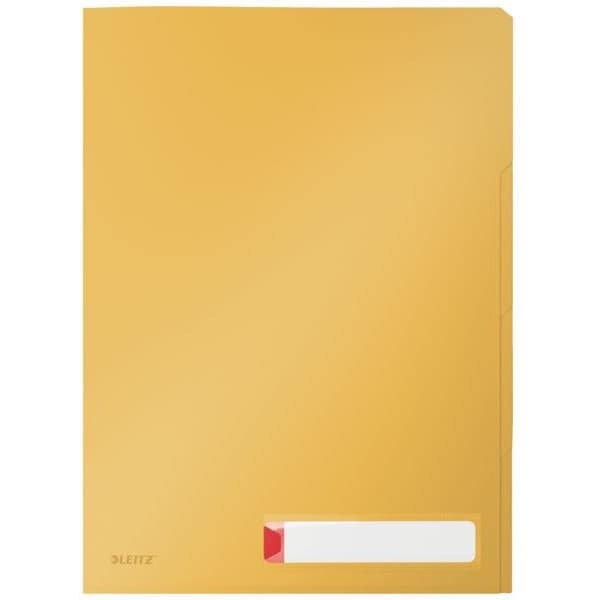 Folder A4 z 3 przegródkami, żółty 47160019 LEITZ
