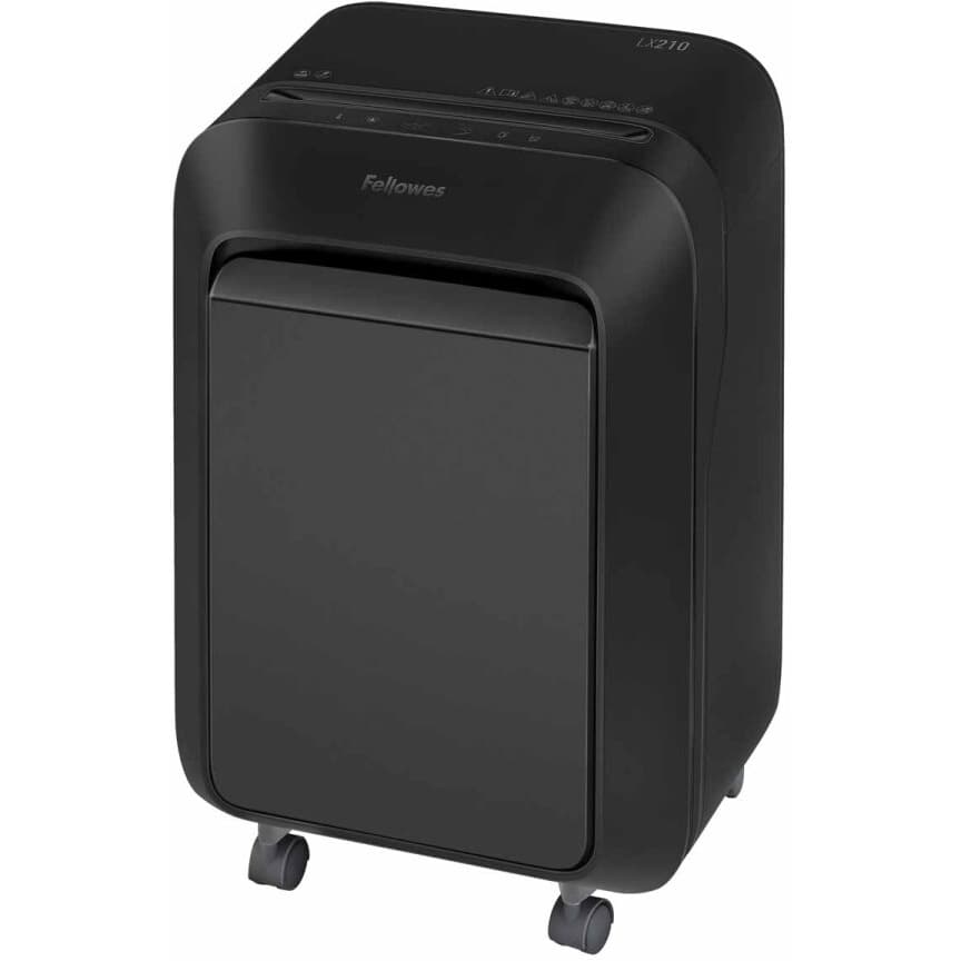 Niszczarka Powershred LX 210 czarna mini cut 5502501 FELLOWES