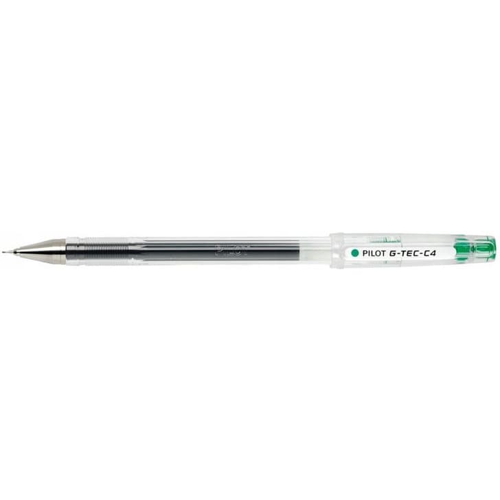 Pióro żelowe G-TEC-C4 zielone PILOT PIBL-GC4G