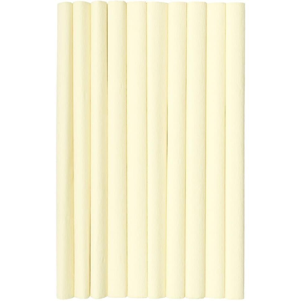 Bibuła marszczona (10 rolek) 50x200cm kremowy 400153890 HERLITZ