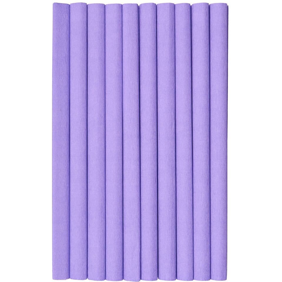 Bibuła marszczona (10 rolek) 50x200cm liliowy 400153902 HERLITZ