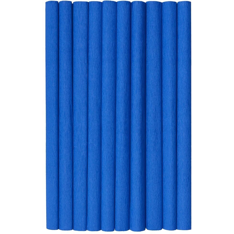 Bibuła marszczona (10 rolek) 50x200cm niebieski 400153905 HERLITZ