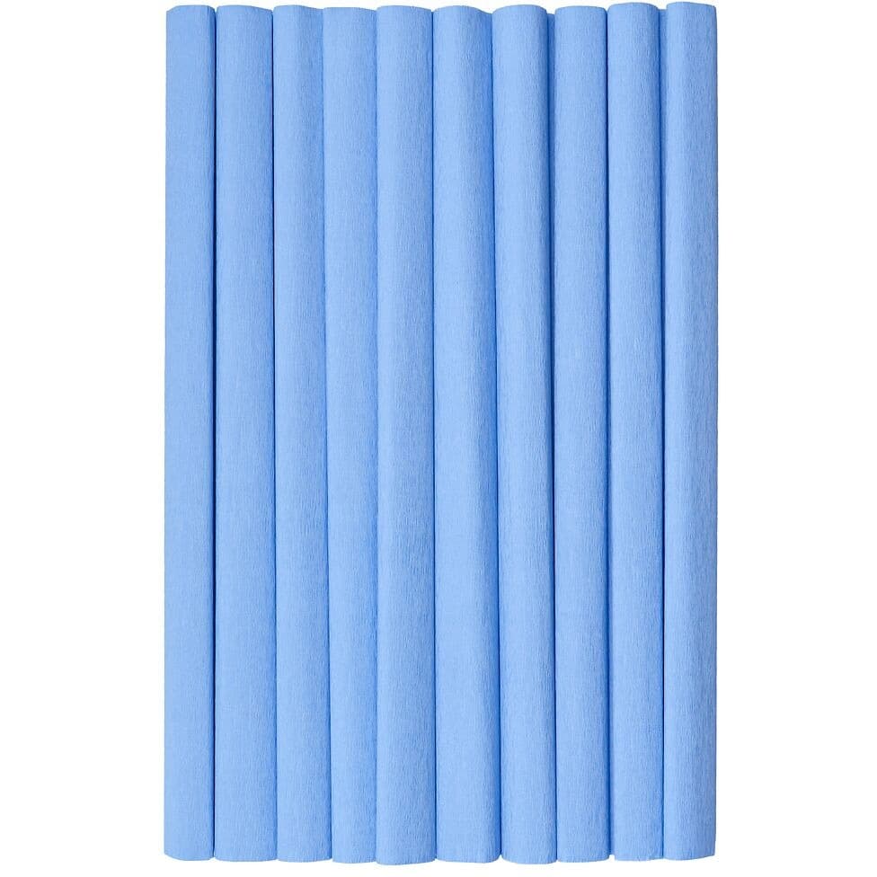 Bibuła marszczona (10 rolek) 50x200cm błękitny 400153906 HERLITZ