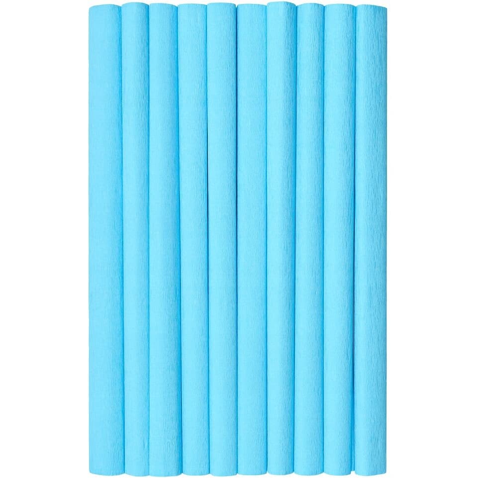 Bibuła marszczona (10 rolek) 50x200cm lazurowy 400153908 HERLITZ