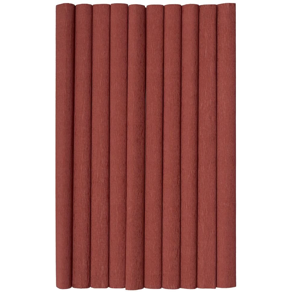 Bibuła marszczona (10 rolek) 50x200cm ciemny brązowy 400153925 HERLITZ