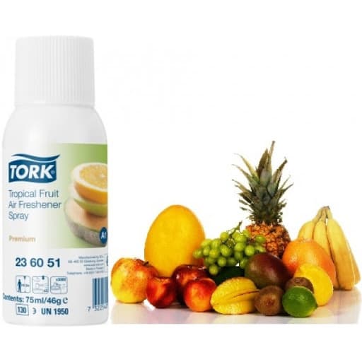 Odświeżacz powietrza w sprayu o zapachu owoców tropikalnych 236051 TORK