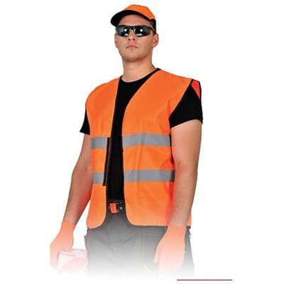 Kamizelka ostrzegawcza pomarańczowa r.XXXL KOS-5