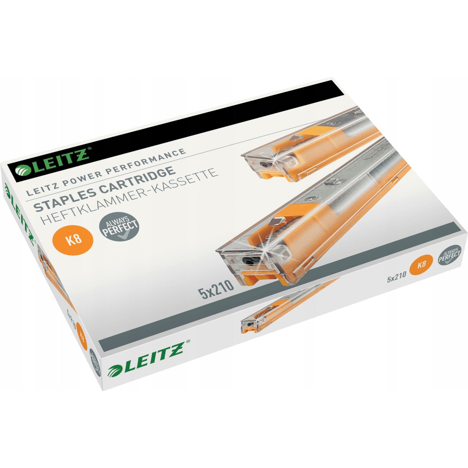 Zszywki K8 do zszywacza kasetowego 5551 i 5550 26/80 55920000 LEITZ