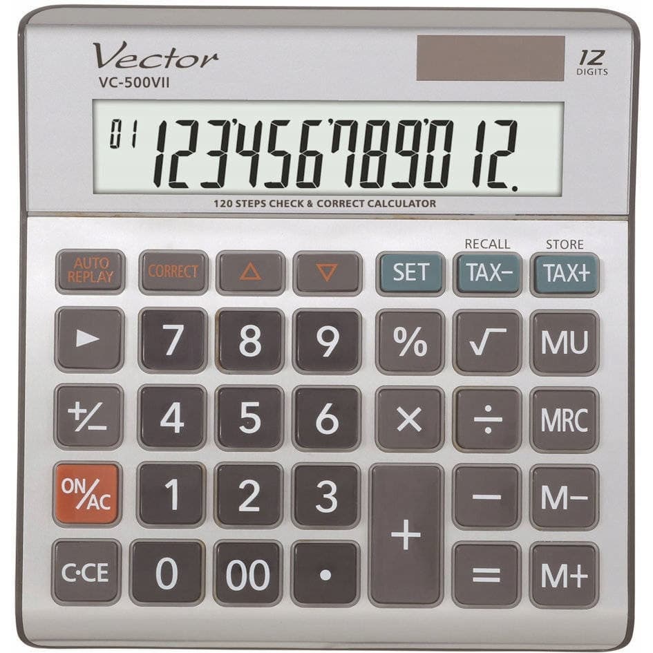 Kalkulator VECTOR VC-500VII 12p