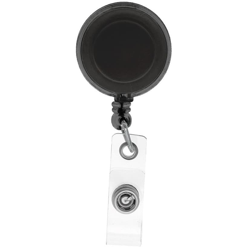 Mechanizm ściągający do identyfikatorów czarny 65cm K04.4569