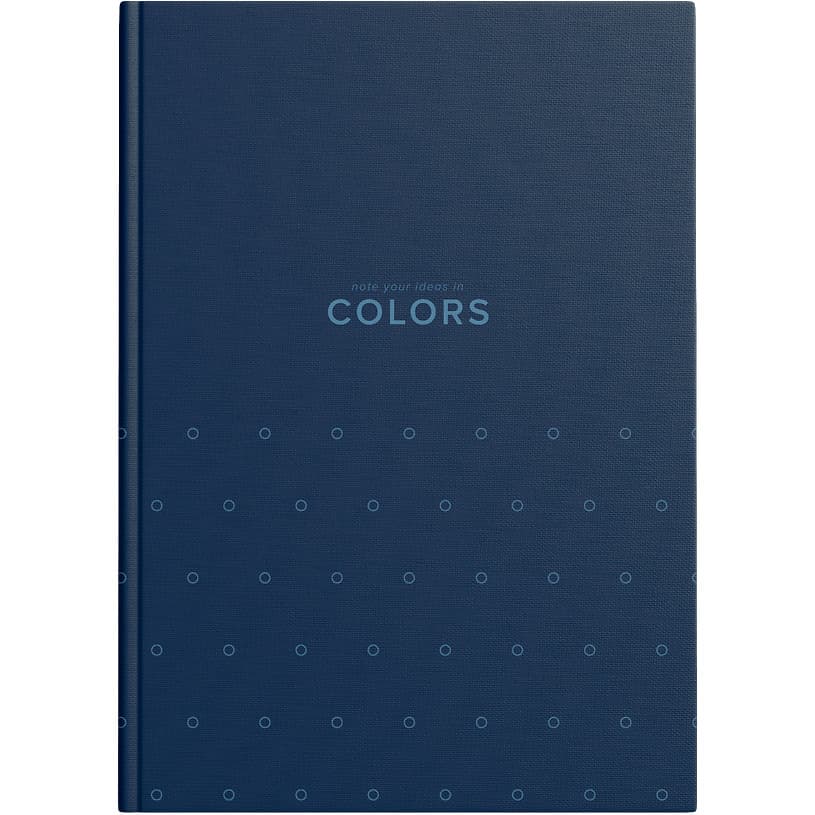 Brulion COLORS A4 96K kratka margines granatowe 400169205 TOP 2000