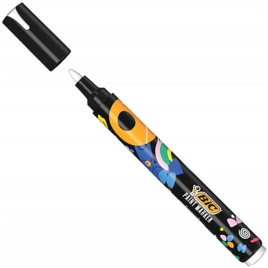 Marker olejowy INTENSITY na bazie wody biały 527425 BIC