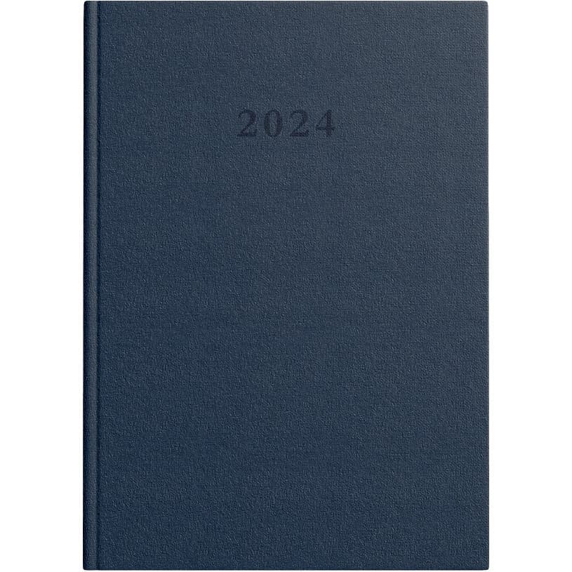 Kalendarz A4 granatowy dzienny STANDARD 2024 400177478 TOP 2000