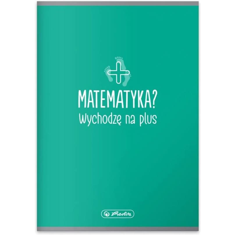 Zeszyt szkolny przedmiotowy A5 60 kartek w kratkę 70g MATEMATYKA 400197992 HERLITZ