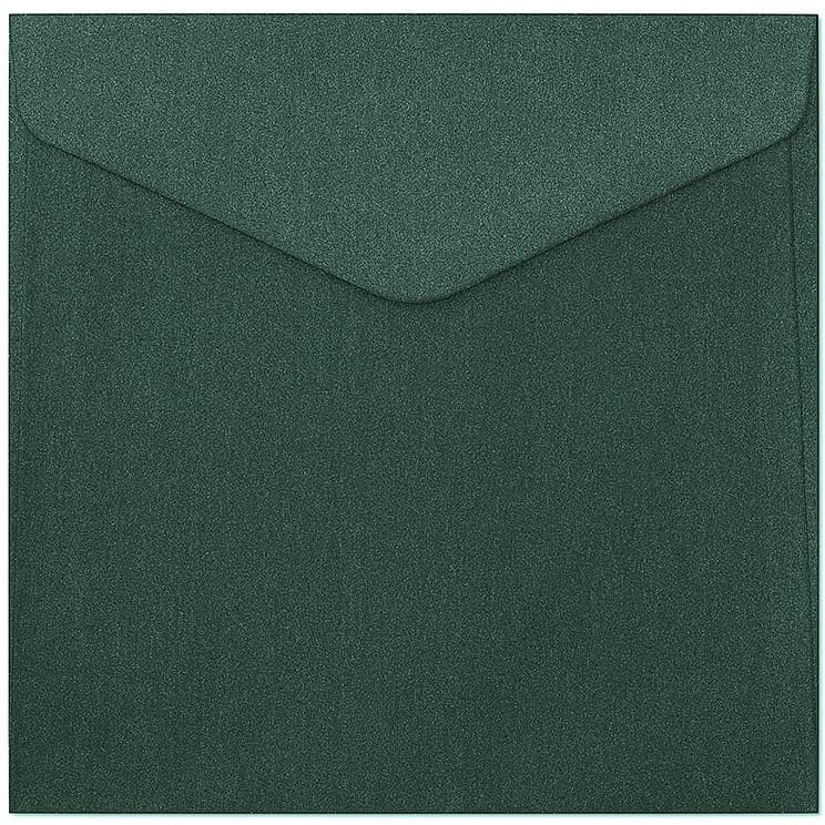 Koperta 160x160mm Pearl zielony 150g. (10szt.) 280344 Galeria Papieru