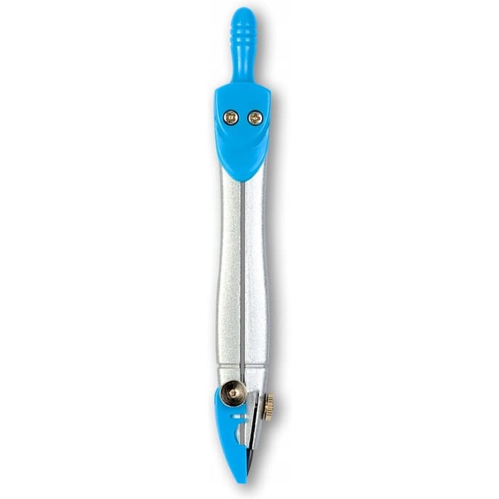 Cyrkiel szkolny z grafitem 2mm PC-100 niebieski TT8002 PENMATE